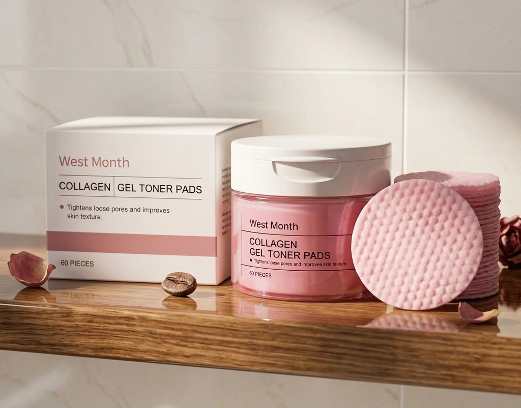 WEST MONTH Collagen Gel Toner Pads